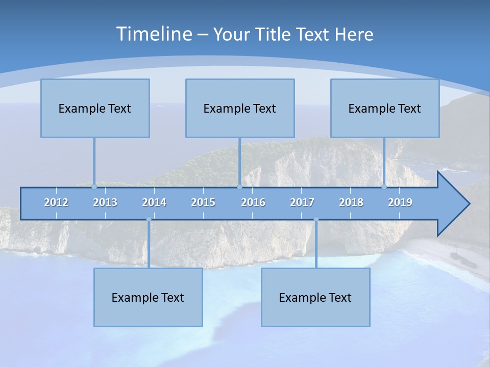 Sea Phenomenon Ship PowerPoint Template