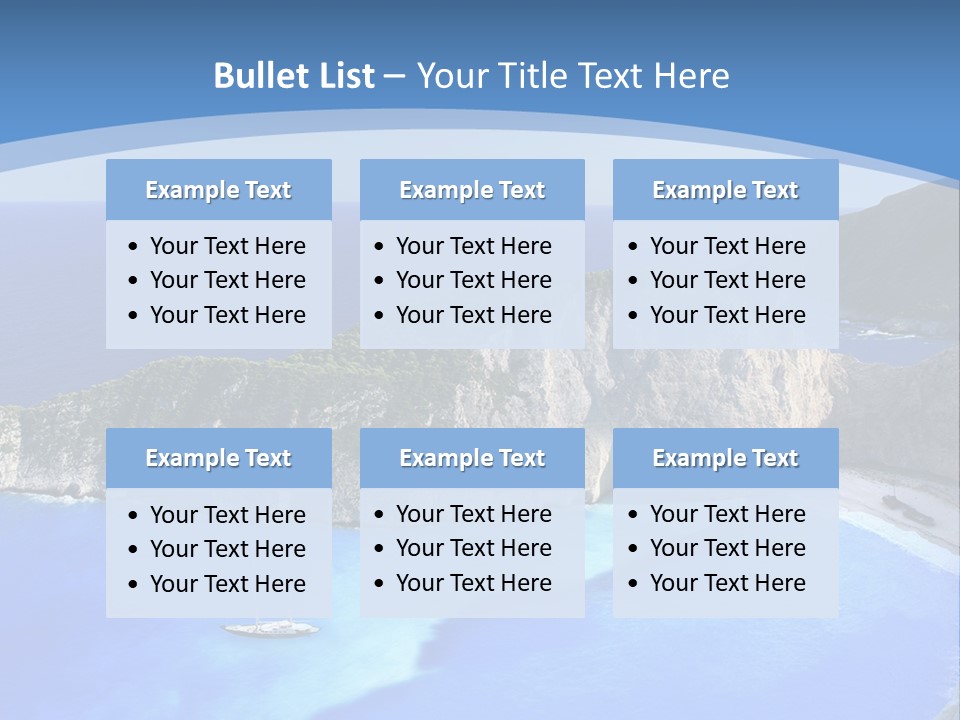 Sea Phenomenon Ship PowerPoint Template