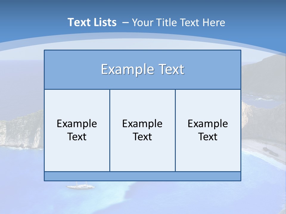 Sea Phenomenon Ship PowerPoint Template