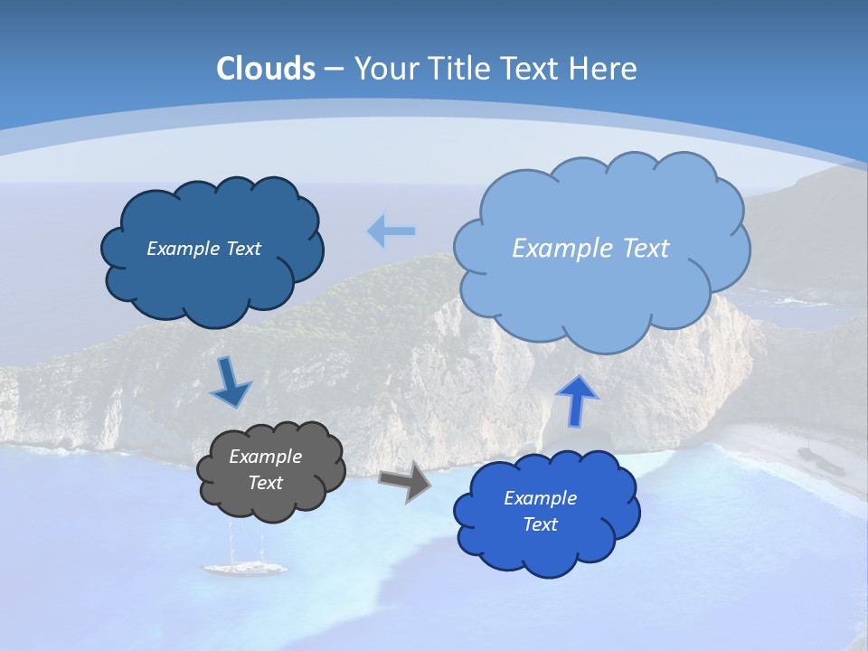 Sea Phenomenon Ship PowerPoint Template
