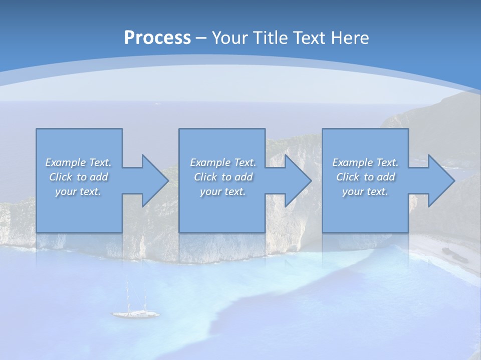 Sea Phenomenon Ship PowerPoint Template