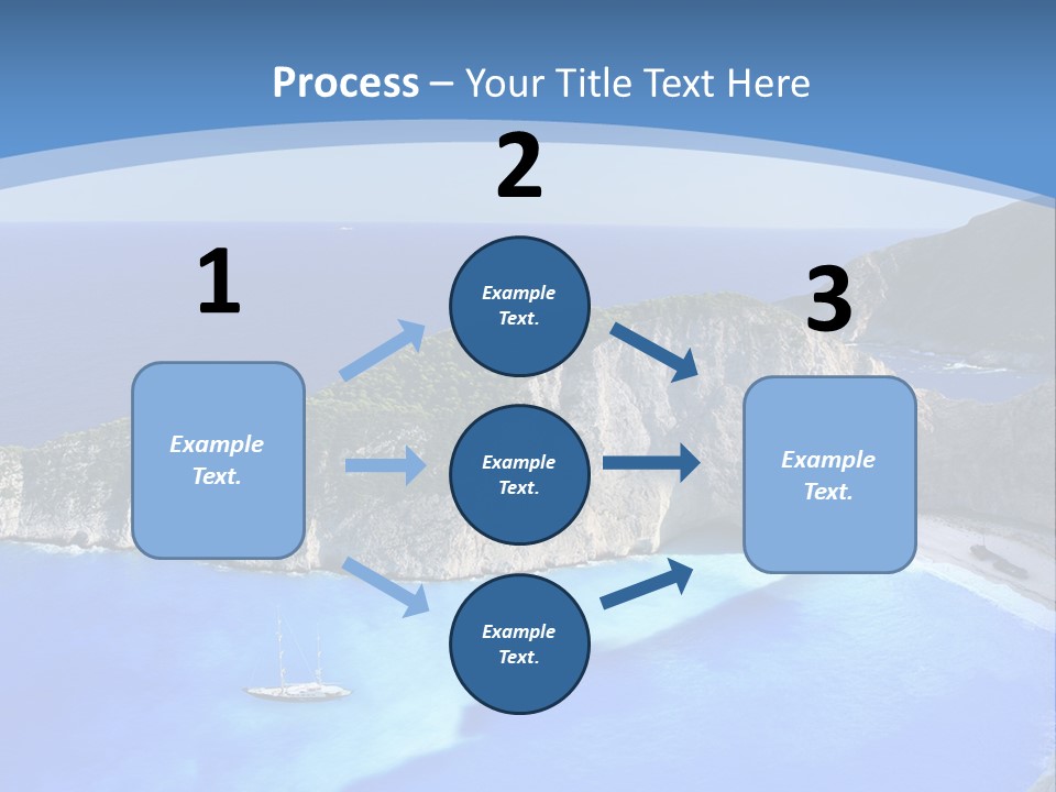 Sea Phenomenon Ship PowerPoint Template