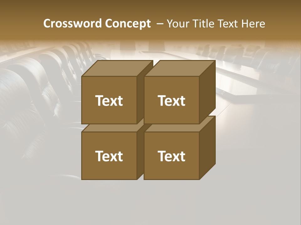 Meeting Curtain Group PowerPoint Template