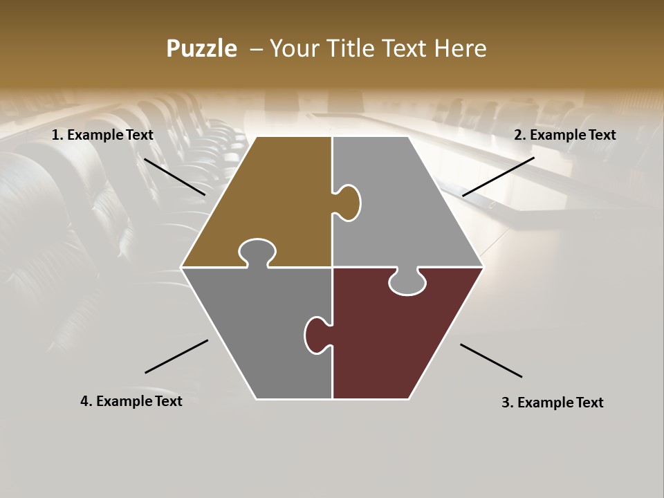 Meeting Curtain Group PowerPoint Template