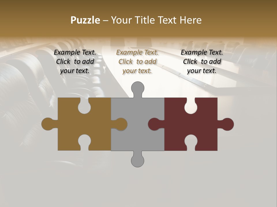 Meeting Curtain Group PowerPoint Template