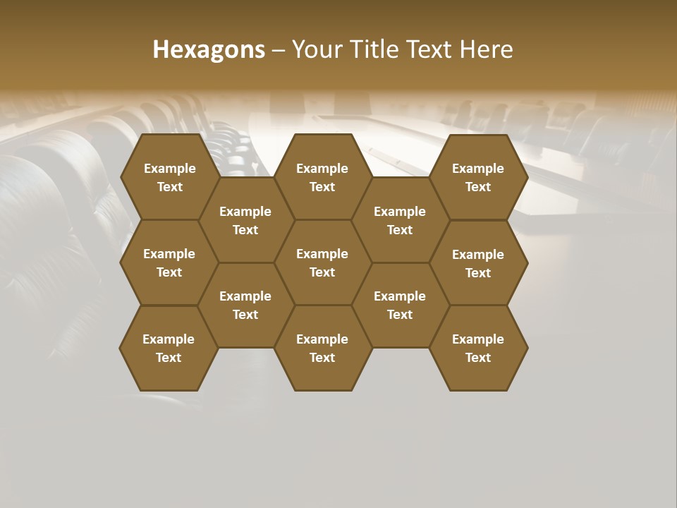 Meeting Curtain Group PowerPoint Template