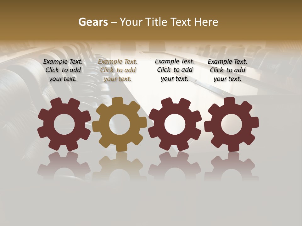 Meeting Curtain Group PowerPoint Template