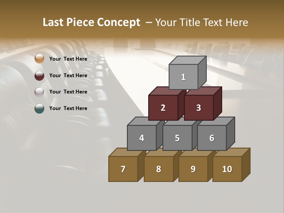 Meeting Curtain Group PowerPoint Template