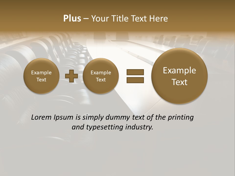 Meeting Curtain Group PowerPoint Template