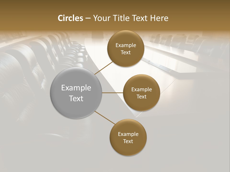 Meeting Curtain Group PowerPoint Template