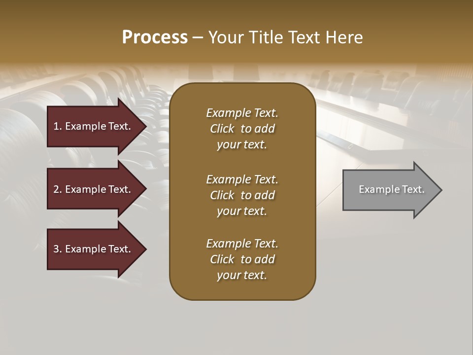 Meeting Curtain Group PowerPoint Template