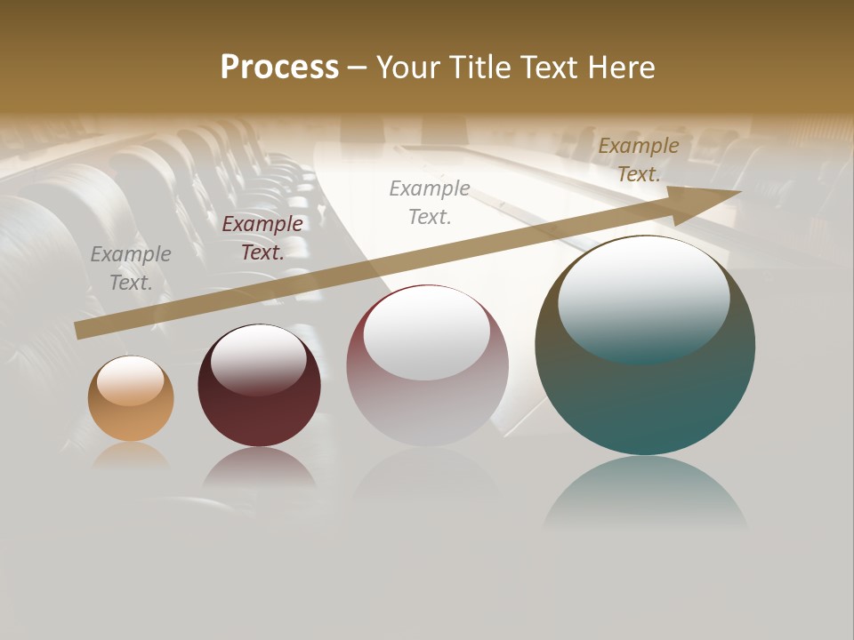 Meeting Curtain Group PowerPoint Template