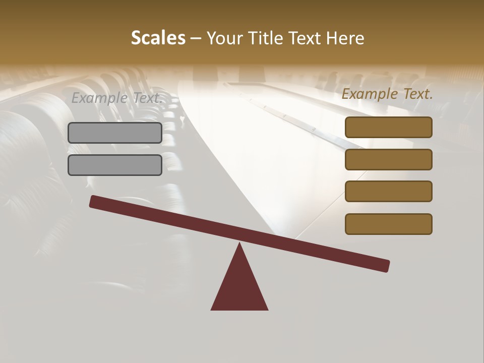 Meeting Curtain Group PowerPoint Template