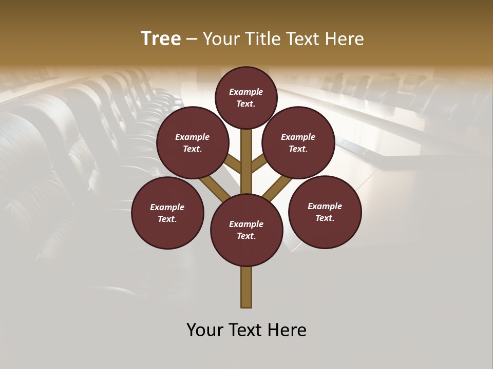 Meeting Curtain Group PowerPoint Template