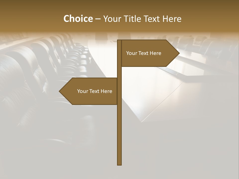 Meeting Curtain Group PowerPoint Template