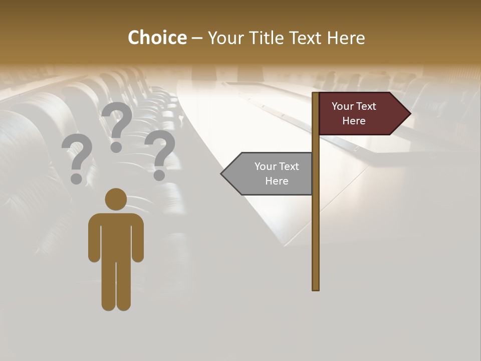 Meeting Curtain Group PowerPoint Template