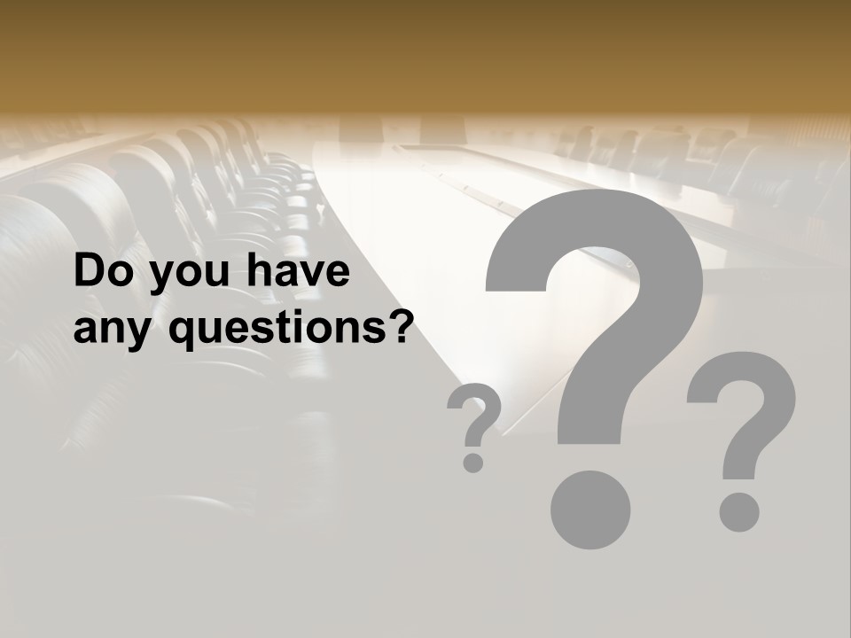 Meeting Curtain Group PowerPoint Template