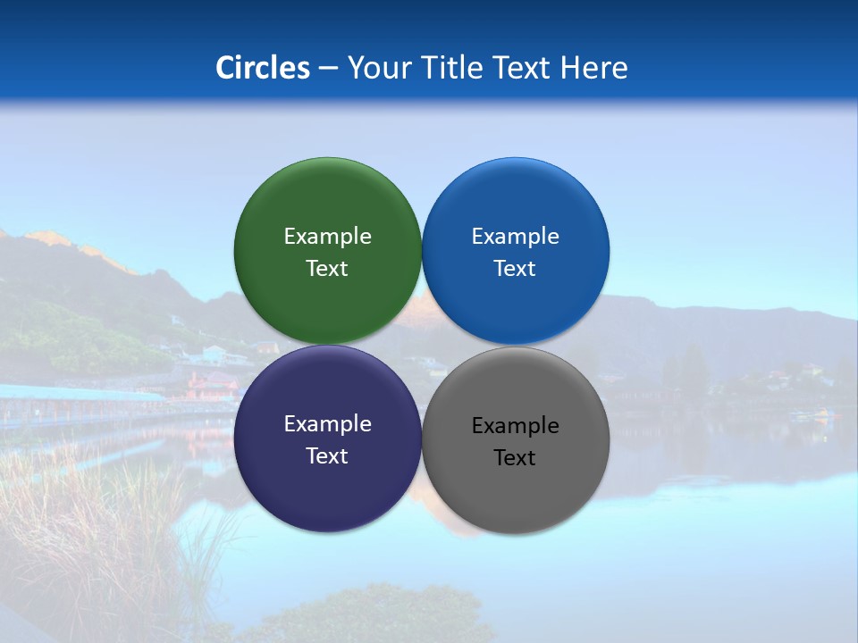 Background Tranquility Serene PowerPoint Template