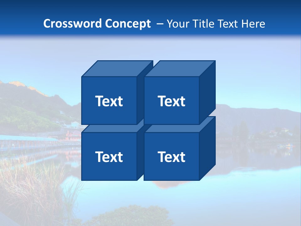 Background Tranquility Serene PowerPoint Template