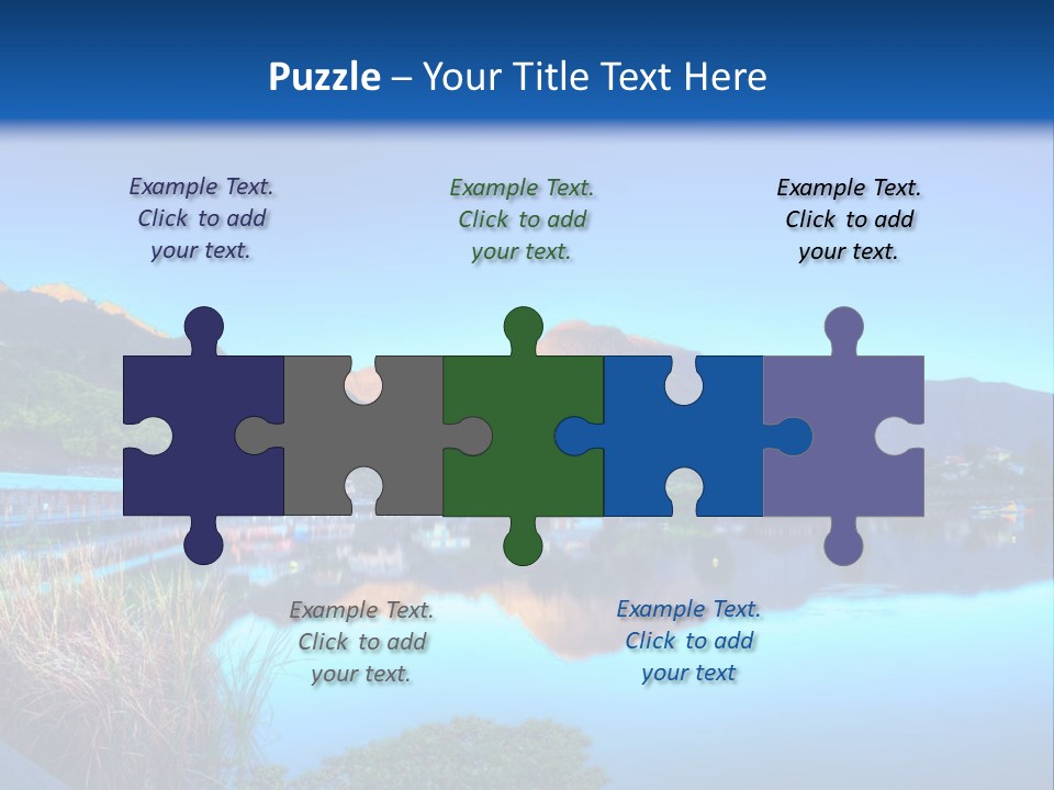 Background Tranquility Serene PowerPoint Template