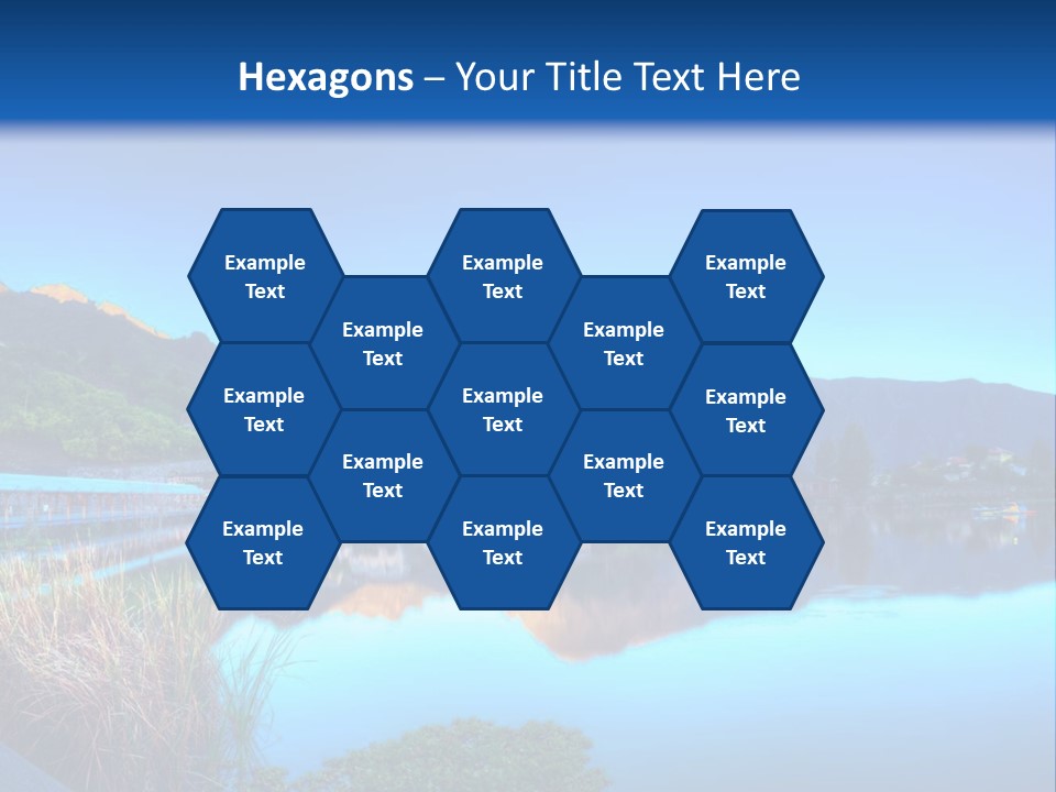 Background Tranquility Serene PowerPoint Template