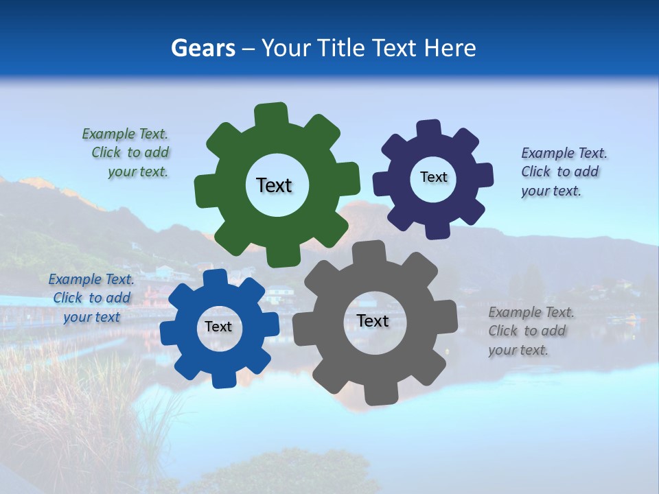 Background Tranquility Serene PowerPoint Template