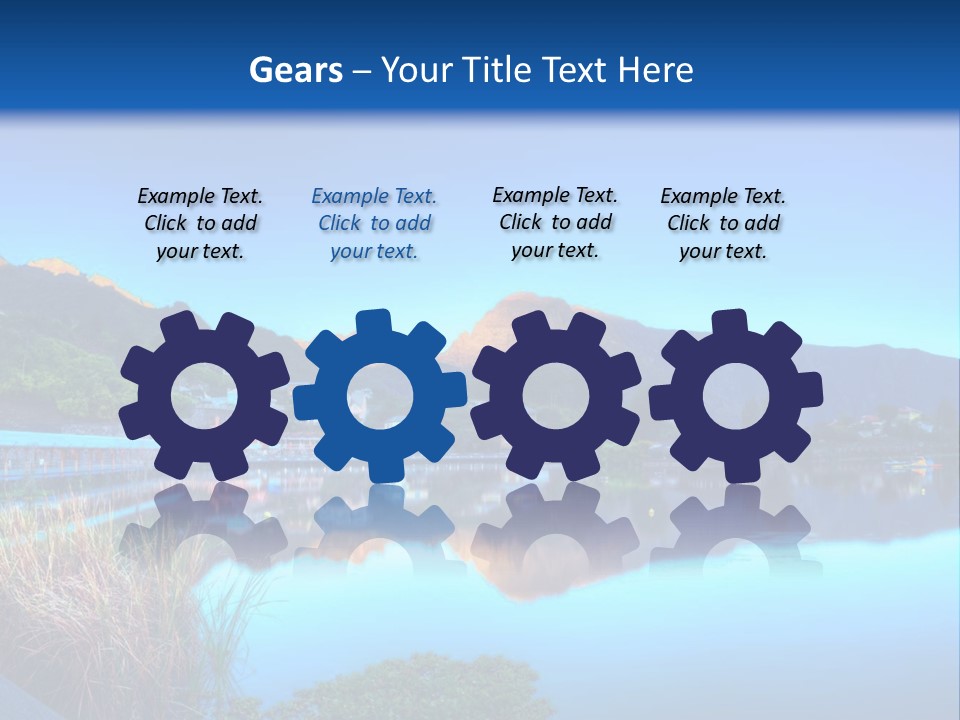 Background Tranquility Serene PowerPoint Template