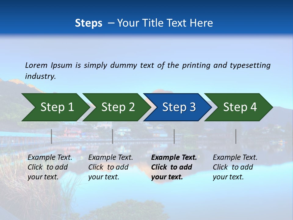 Background Tranquility Serene PowerPoint Template