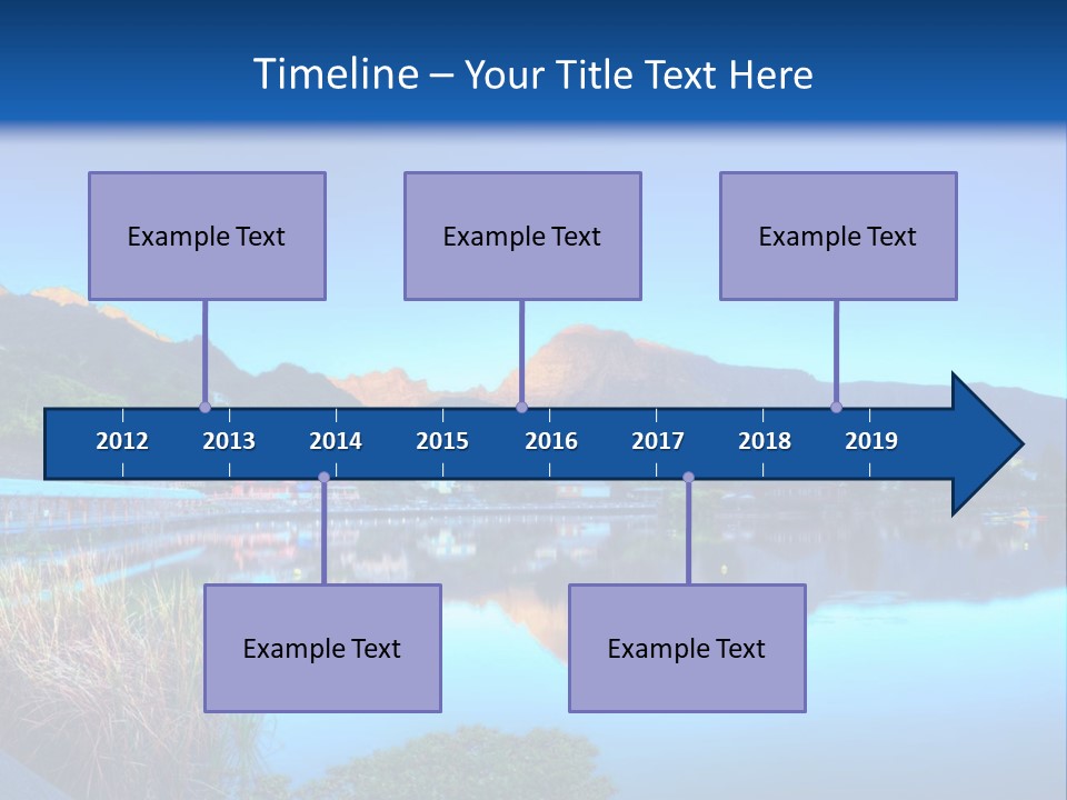 Background Tranquility Serene PowerPoint Template