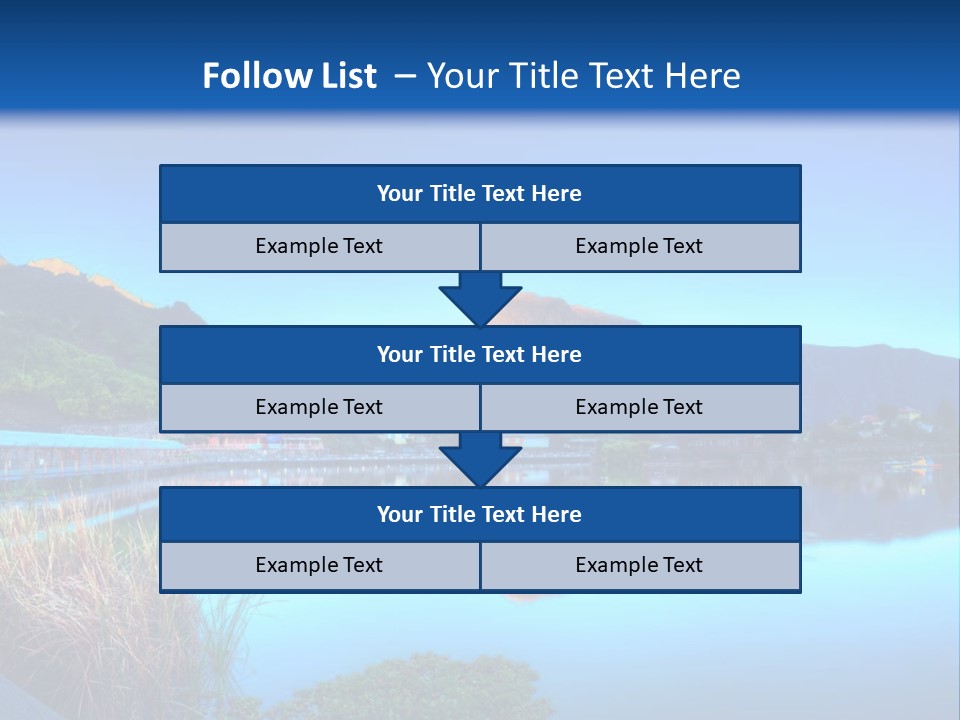 Background Tranquility Serene PowerPoint Template