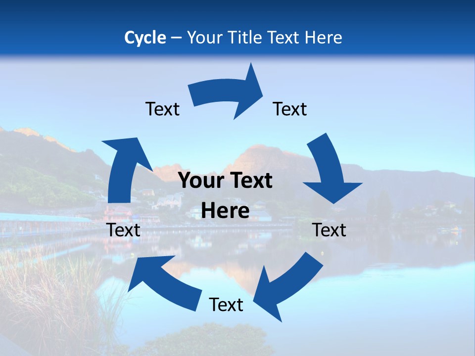 Background Tranquility Serene PowerPoint Template