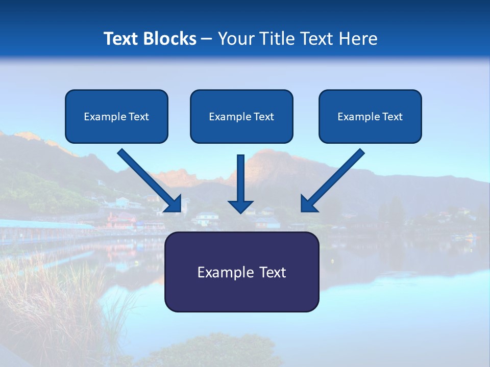 Background Tranquility Serene PowerPoint Template
