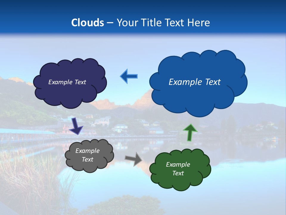 Background Tranquility Serene PowerPoint Template