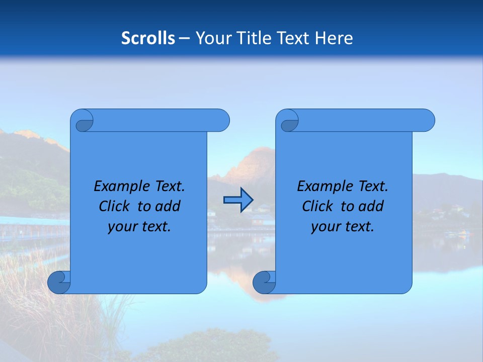 Background Tranquility Serene PowerPoint Template
