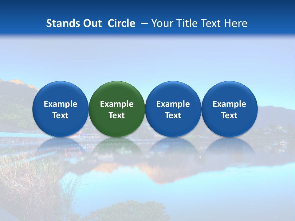 Background Tranquility Serene PowerPoint Template