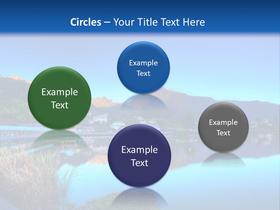 Background Tranquility Serene PowerPoint Template