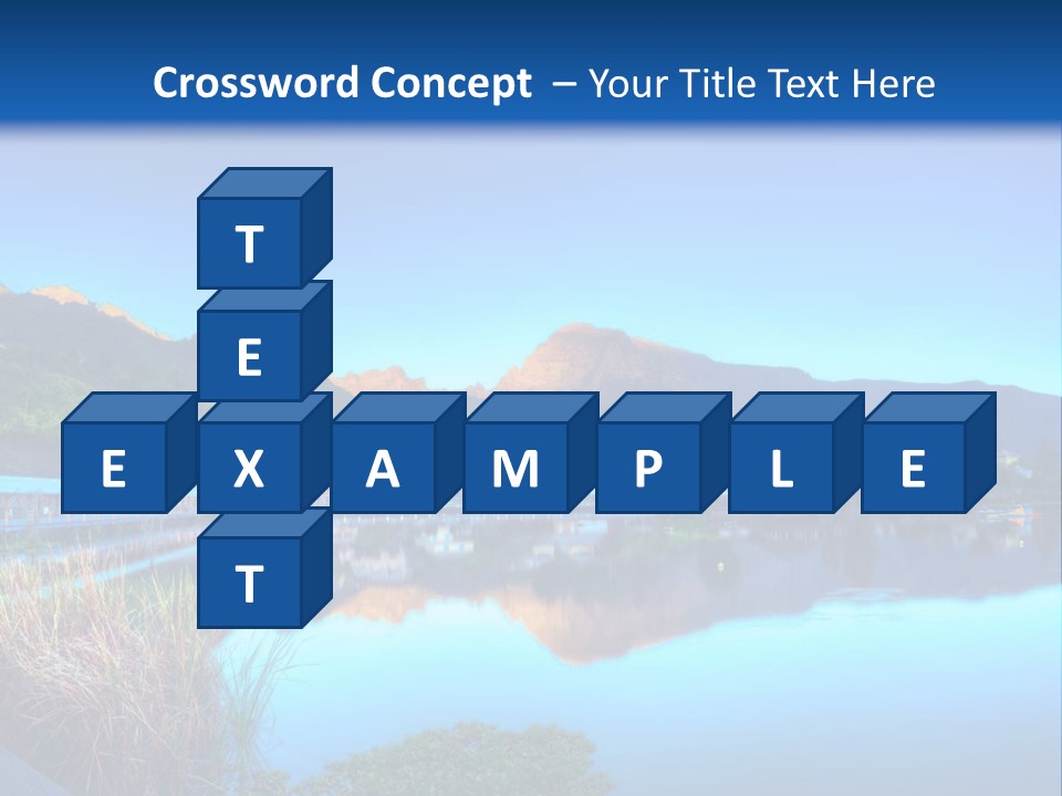 Background Tranquility Serene PowerPoint Template