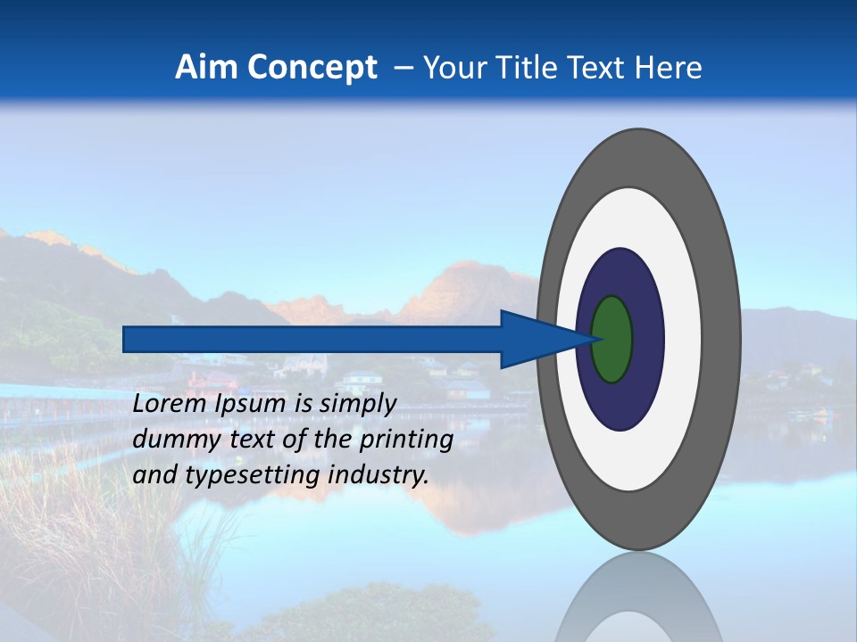 Background Tranquility Serene PowerPoint Template