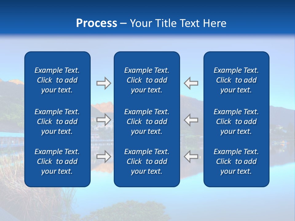 Background Tranquility Serene PowerPoint Template