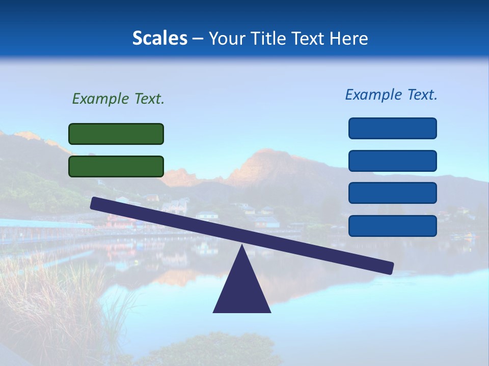 Background Tranquility Serene PowerPoint Template