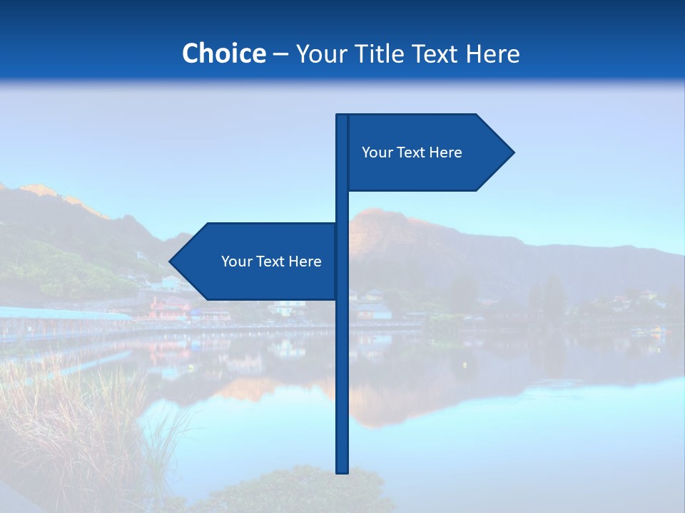 Background Tranquility Serene PowerPoint Template