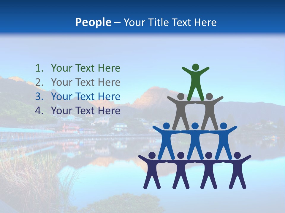 Background Tranquility Serene PowerPoint Template