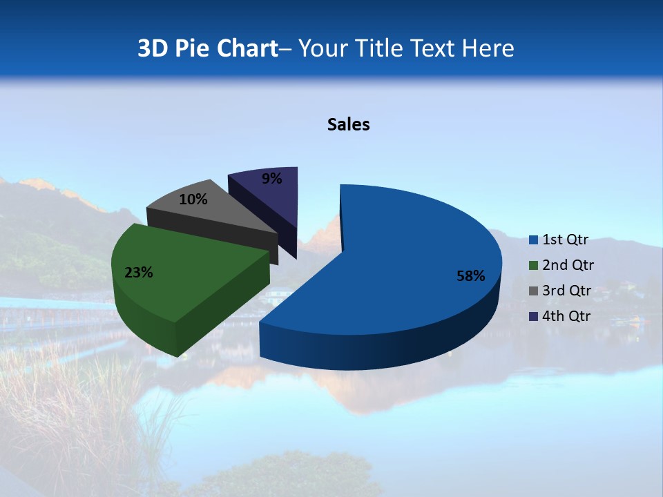Background Tranquility Serene PowerPoint Template