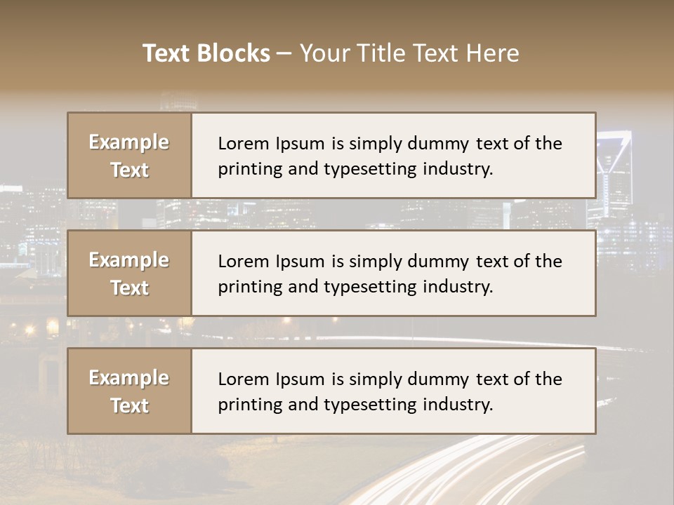 Metropolitan American Modern PowerPoint Template