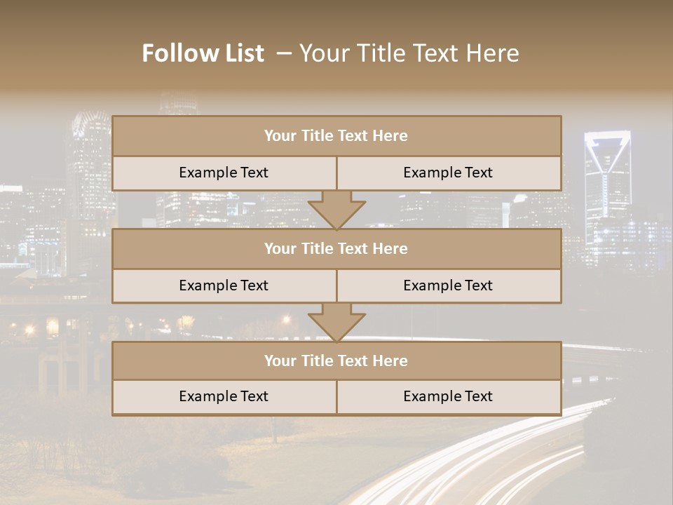 Metropolitan American Modern PowerPoint Template
