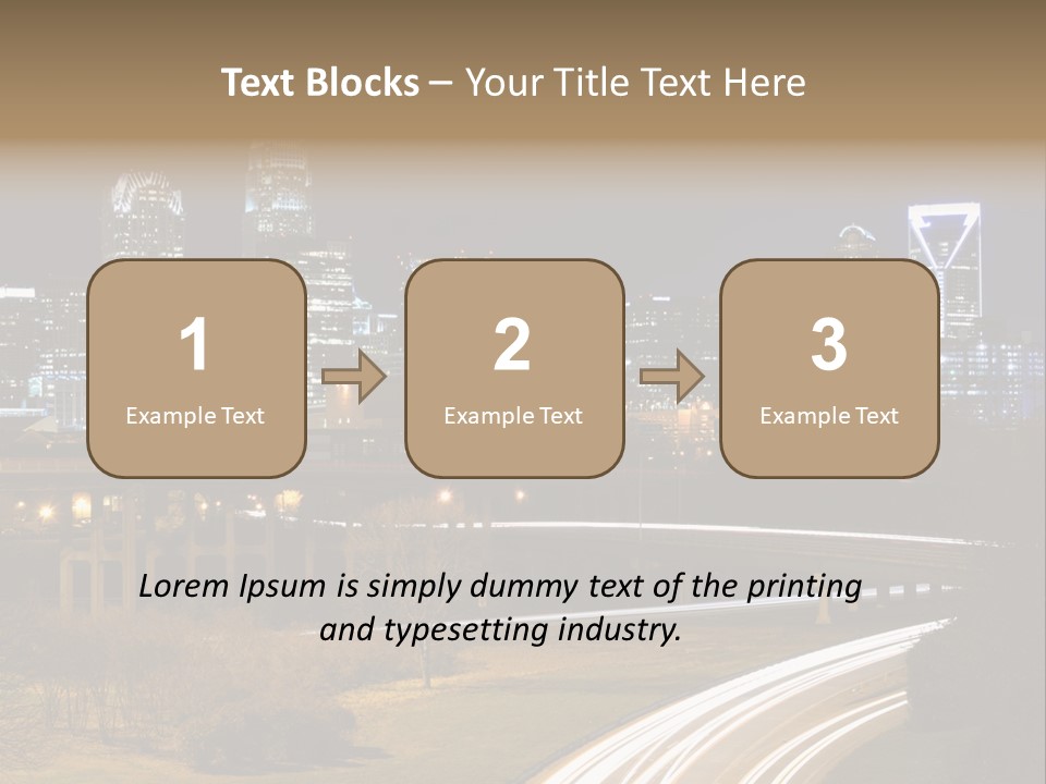 Metropolitan American Modern PowerPoint Template