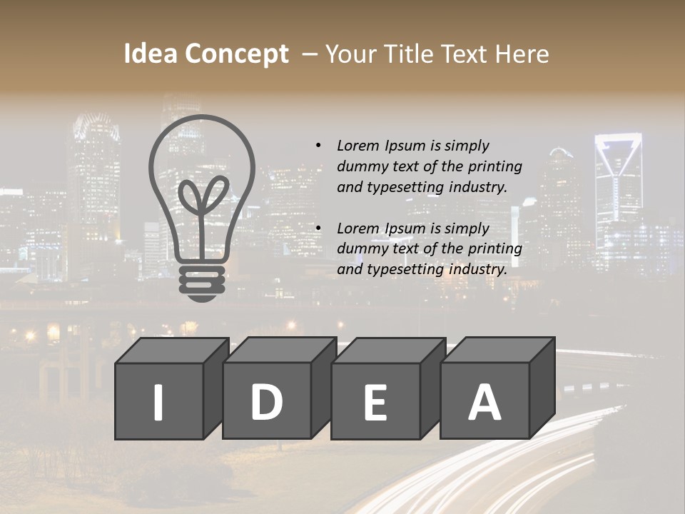 Metropolitan American Modern PowerPoint Template