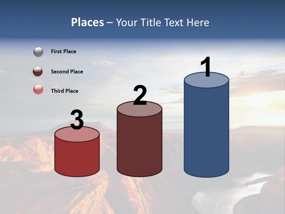 Canyon Erosion Eroding PowerPoint Template