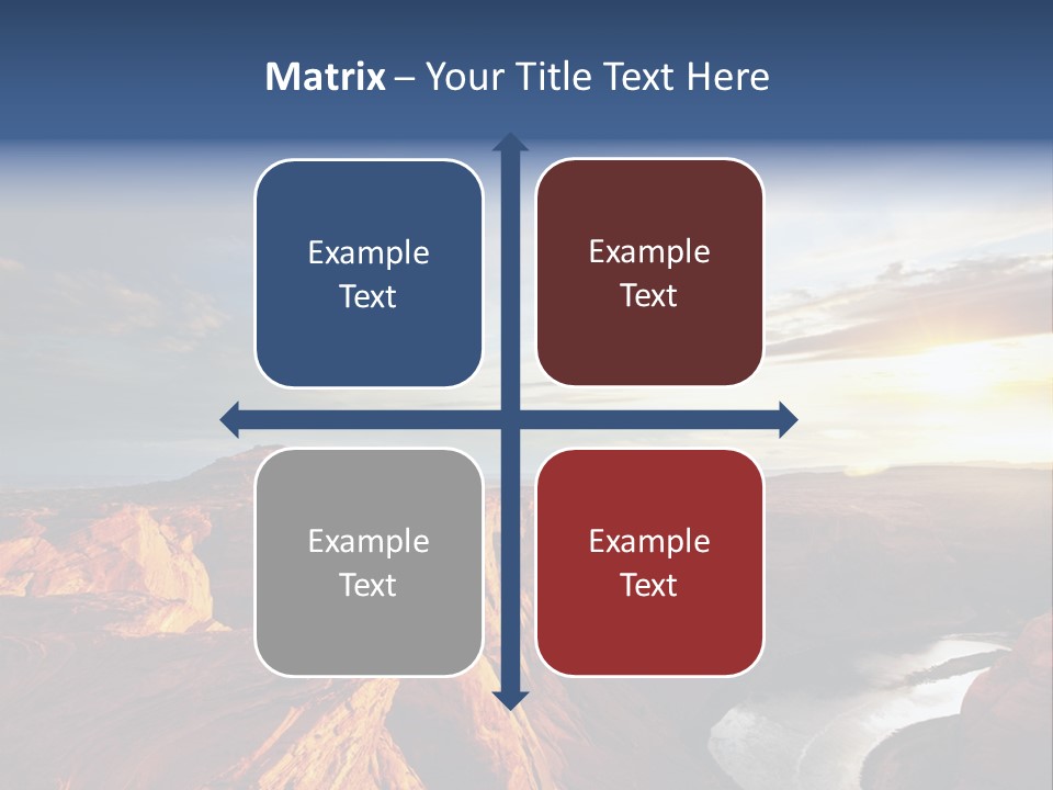 Canyon Erosion Eroding PowerPoint Template