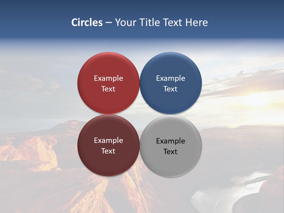 Canyon Erosion Eroding PowerPoint Template